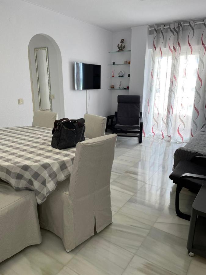 Noria 2, Pied Dans Le Sable, Magnifique Vue Mer, Piscine, Garage, Climatisation San Luis de Sabinillas Luaran gambar