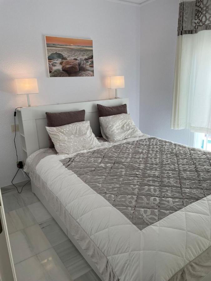 Noria 2, Pied Dans Le Sable, Magnifique Vue Mer, Piscine, Garage, Climatisation San Luis de Sabinillas Luaran gambar