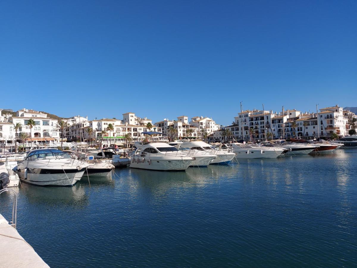 Noria 2, Pied Dans Le Sable, Magnifique Vue Mer, Piscine, Garage, Climatisation San Luis de Sabinillas Luaran gambar