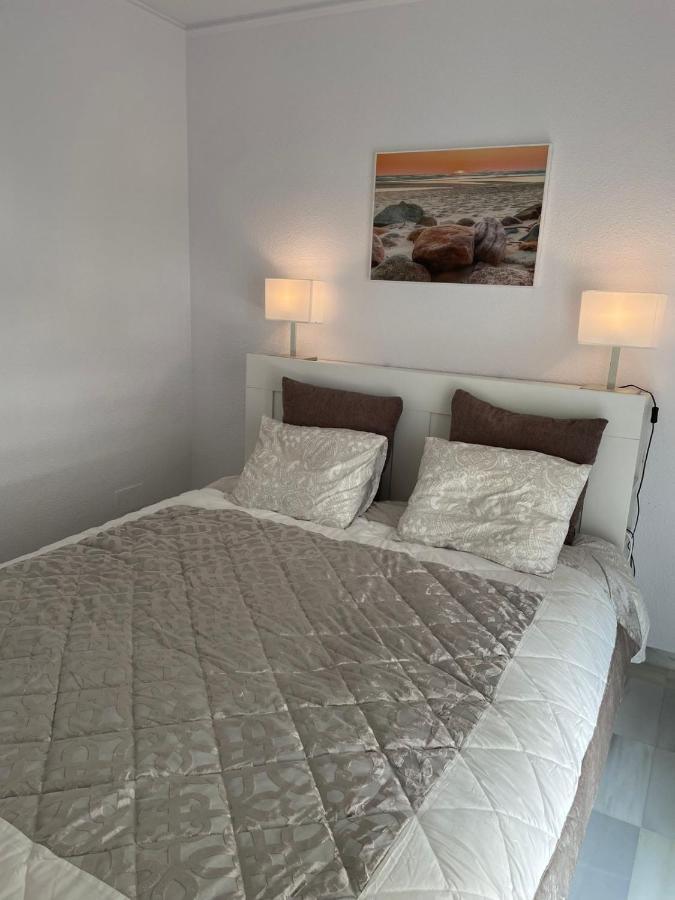 Noria 2, Pied Dans Le Sable, Magnifique Vue Mer, Piscine, Garage, Climatisation San Luis de Sabinillas Luaran gambar
