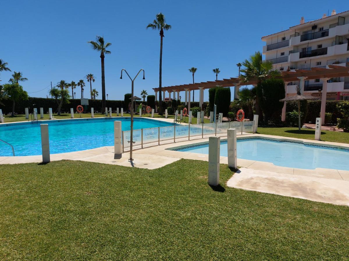 Noria 2, Pied Dans Le Sable, Magnifique Vue Mer, Piscine, Garage, Climatisation San Luis de Sabinillas Luaran gambar