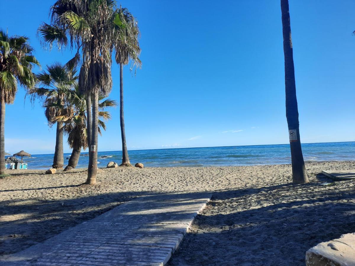Noria 2, Pied Dans Le Sable, Magnifique Vue Mer, Piscine, Garage, Climatisation San Luis de Sabinillas Luaran gambar