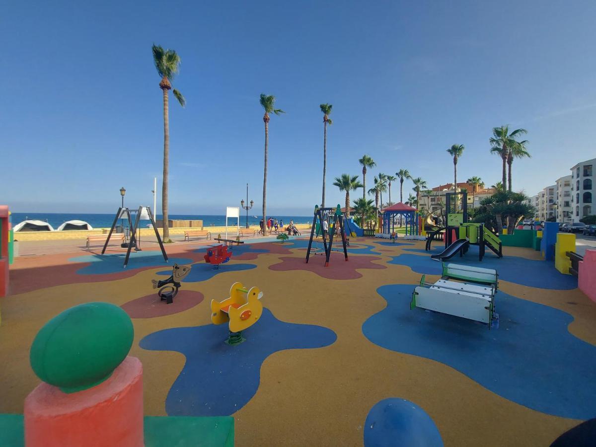 Noria 2, Pied Dans Le Sable, Magnifique Vue Mer, Piscine, Garage, Climatisation San Luis de Sabinillas Luaran gambar